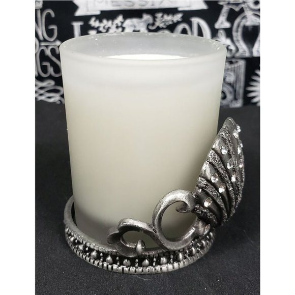 All For Giving Accents Seashell Rhinestone Candle Holder New Poshmark